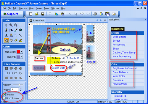 screen - Belltech CaptureXT Screen Capture phần mềm tạo bản chụp màn hình và trình chiếu chuyên nghiệp dành cho Windows CaptureXTScreenCapture3