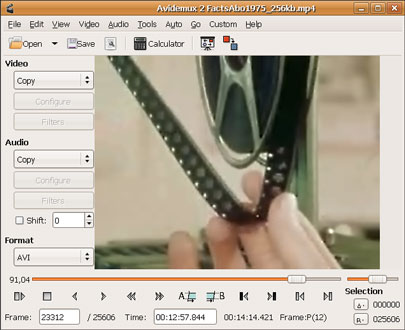 Công cụ miễn phí giúp cắt/ghép video dễ dàng Avidemux3